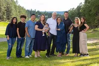 Family photos at the Angel Fire Resort