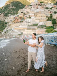 At sunrise, Positano is at its most serene. As your Positano honeymoon photographer, I capture the magic of your first days as newlyweds