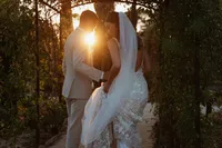 wedding couple photography at sunset in Provence