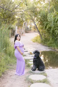 Maternity with Dog Portraits- Sarahi Photo