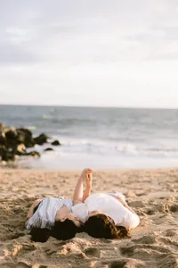 Beach Engagement - Will Rogers Beach - Sarahi Photo