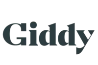 giddy logo with grey