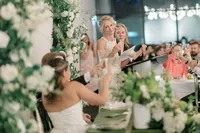 Emotional wedding speech photos at Royal Glenora Club wedding photos in Edmonton -Timeless Tales Creatives