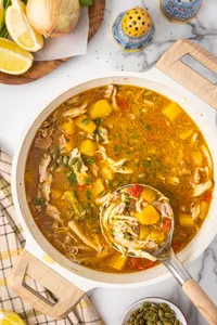 Chicken Soup with Butternut Squash-Hero 3