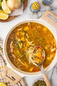 Chicken Soup with Butternut Squash-Hero 4