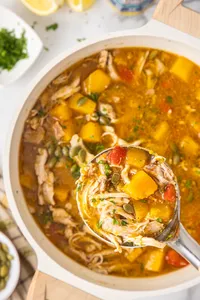 Chicken Soup with Butternut Squash-Hero 5