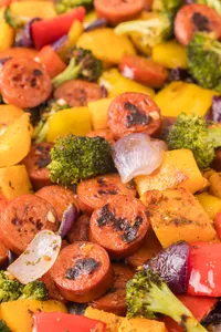 Sheet Pan Sausage & veggies web Hero-10