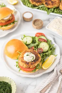 Salmon Patties Heros-17