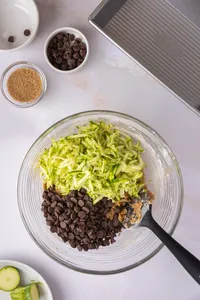 Zucchini Bread with Chocolate Chips Process-10