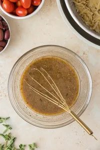 Mediterranean Orzo salad Process-3