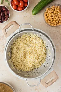 Mediterranean Orzo salad Process-4