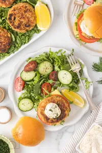 Salmon Patties Heros-20