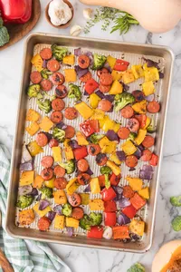 Sheet Pan Sausage & veggies web Hero-1