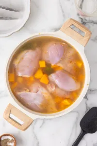 Chicken Soup with Butternut Squash-Process 12