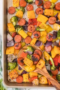 Sheet Pan Sausage & veggies web Hero-3