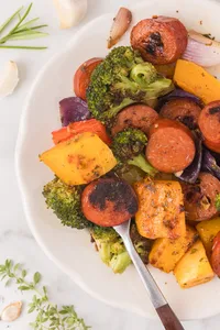 Sheet Pan Sausage & veggies web Hero-17