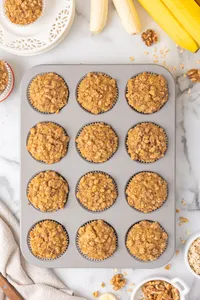 Banana Nut Muffins Hero-1