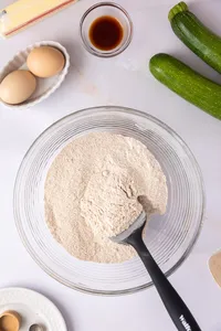 Zucchini Bread with Chocolate Chips Process-3