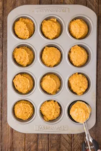 Pumpkin Banana Muffins Process web-9