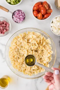 Bow Tie Pasta Salad Process-6