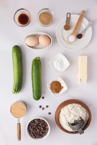 Zucchini Bread with Chocolate Chips Process-1