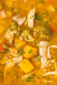 Chicken Soup with Butternut Squash-Hero 7