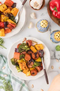 Sheet Pan Sausage & veggies web Hero-16