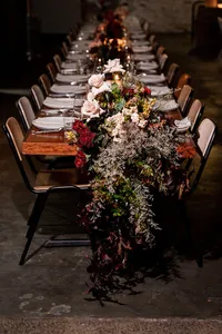 Table decorations captured at a Hunter Valley wedding