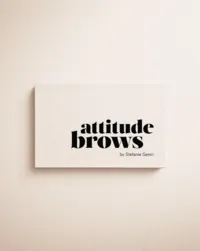 attitudebrows visitenkarten