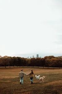 documentary family session Pittsburgh with children and dog