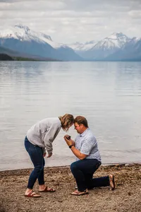 Glacier Park Proposal Photographer | Marianne Wiest