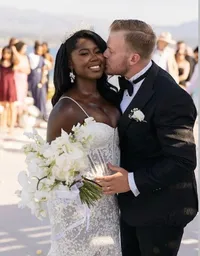 corset wedding gown