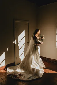 moody bridal shot at st. petersburg florida venue