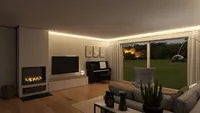 interior-design-grünwald-wohnzimmer-nacht