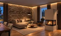 Wohnzimmer Abenstimmung Kirchseeon