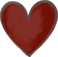 red heart