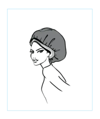 asb shower cap SNB-05