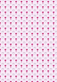 rococo heart lollipop