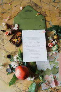 custom illustration design with fruit accents