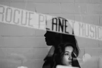 Iowa Senior Photographer artistic record studio music lover non-traditional portraits