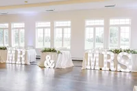 weddingheadtableset up