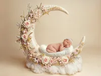 Infant posed for Newborn Portraits at Holy City Babies Portrait Studio in Charleston, SC.