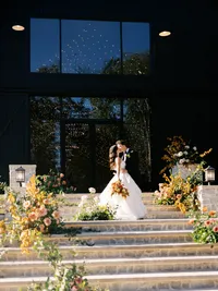 This is a photo megan took at an elopement in nashville Tennessee. It features Megan's posing skill and the bride and groom
