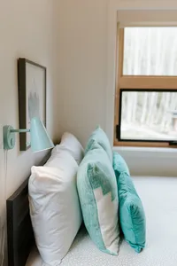 Nectar Yoga Turquoise Room Interior Vancouver British Columbia Canada 05_2023 @RobinBonnerPhotography