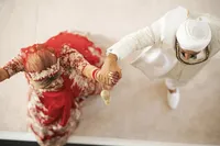 philadelphia-sikh-wedding-overhead-ceremony-portrait-studio-nine