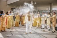 south-asian-wedding-water-splash-ritual
