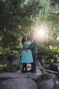 Stylish and unique engagement photography tailored to your personality as a couple.