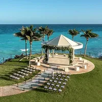 One of the most impressive destination wedding venues in Cancun Mexico, located at Hyatt Ziva Cancun