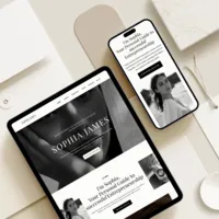 Sophia James Website mockup-SM