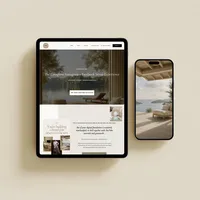 Gin website mock up